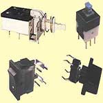 Switches - Tact, Rocker, Push type and Keypads