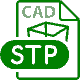 Computer Aided Design. STandard for the Exchange of Product data. ISO 10303 p21 STEP. Three-dimensional model data.
