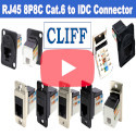 RJ45 8P8C Cat.6 to IDC Connector video thumbnail