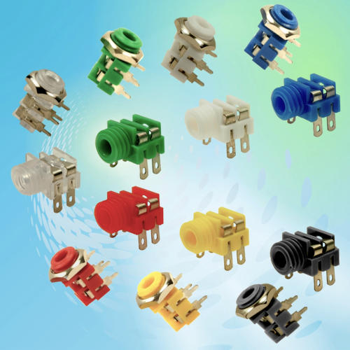 CLIFF colour-coded 3.5 mm jack sockets