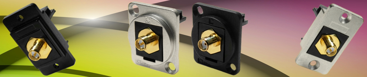 SMA and RP-SMA feedthrough connectors from CLIFF Electronics