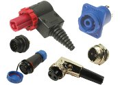 locking, toughproof Cliffcon and IP65 connectors