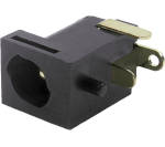 FC681477 Lockable DC power socket - black