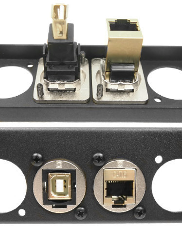CLIFF feedthrough connectors with M3 threaded holes