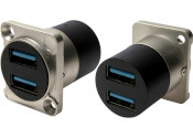 Metal Feedthrough Data Connectors in XLR shell