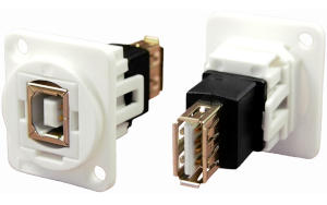 CLIFF Electronic Components - Plastic Feedthrough Data Connectors