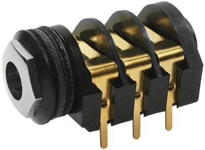 CL13345 S4 gold plated jack socket