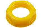 CL1420 nylon nut for S2 jack socket. Yellow.