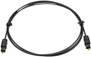 FM65115 TOSLINK to TOSLINK 1.5m cable with gold tips