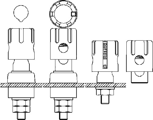 Single spring terminal diagram