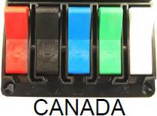 Quicktest QT3 colours for Canada