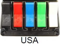Quicktest QT3 colours for USA