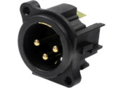 Male 3 Pin XLRs